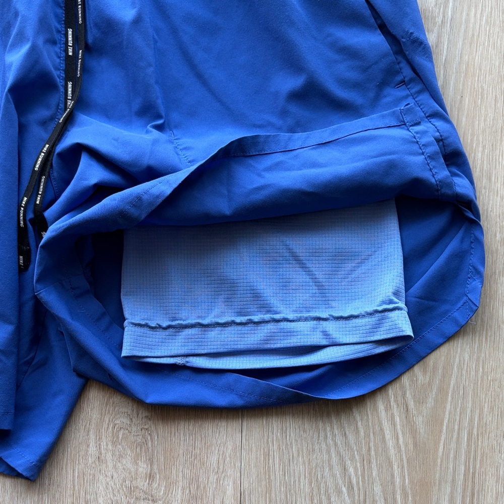 Nike 7” Stride Blue Shorts - Picture 5 of 7